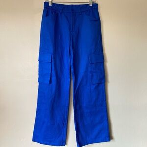 SHEIN Blue Cargo Pants